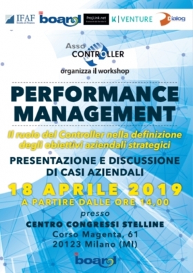 Performance Management - evento Assocontroller 18 aprile 2019 - Stefano Casalboni
