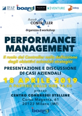 Performance Management - evento Assocontroller 18 aprile 2019 - Stefano Casalboni